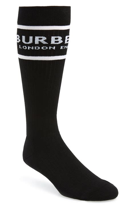 mens burberry socks